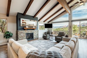 Living Room with Plenty of Natural Light