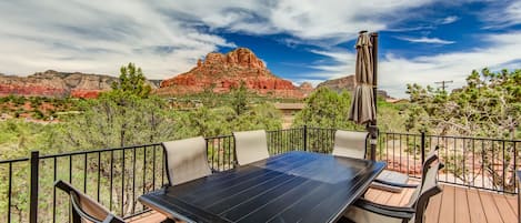 Expansive Trex Deck Surrounded with Stunning Views