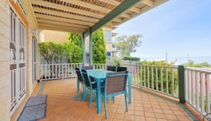 Estuary views from ground floor balcony