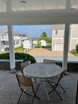 Patio table off the kitchen.