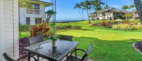 Poipu Kapili Resort #47 - Ocean View Dining Lanai - Parrish Kauai