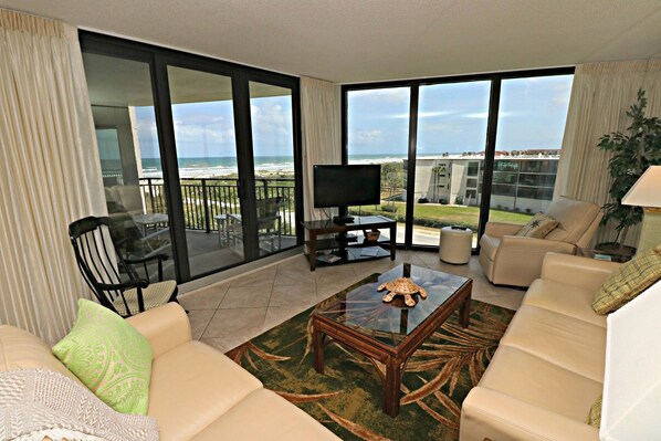 St. Augustine Ocean View Rentals Living Room