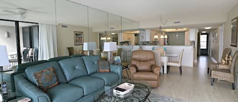 St. Augustine Rentals Ocean View Living Room