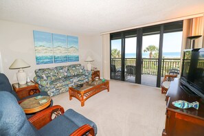 St. Augustine Ocean Front Rentals Living Room