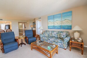 St. Augustine Ocean Front Rentals Living Room