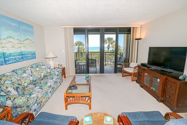 St. Augustine Ocean Front Rentals Living Room