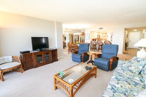 St. Augustine Ocean Front Rentals Living Room