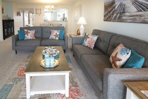St. Augustine Ocean Front Rentals Living Room
