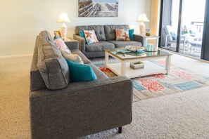 St. Augustine Ocean Front Rentals Living Room