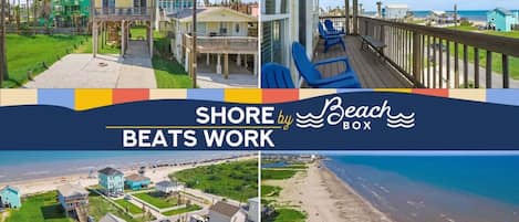 Shore Beats Work by StayBeachBox is your chance for a relaxing getaway