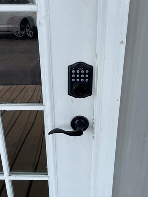 Keypad entry 