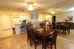 St. Augustine Ocean Front Rentals Dining Room