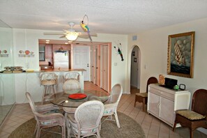 St. Augustine Ocean Front Rentals Dining Area
