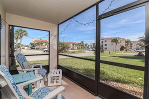 St. Augustine Beach Rentals Screened Patio