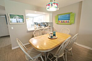 St. Augustine Beach Vacation Rentals Dining Room