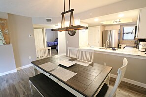 St. Augustine Beach Vacation Rentals Dining Room