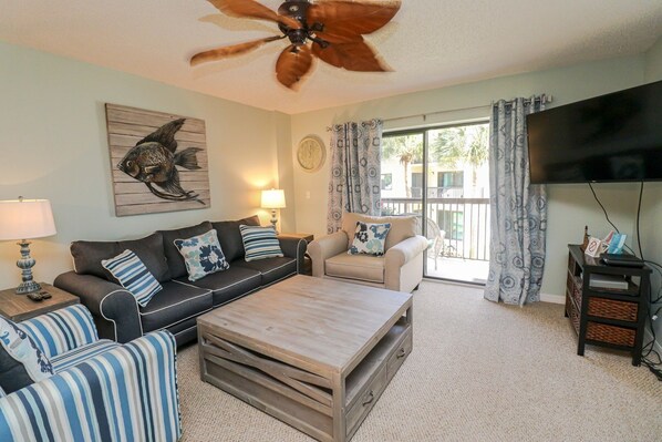 St. Augustine Beach Rentals Living Room