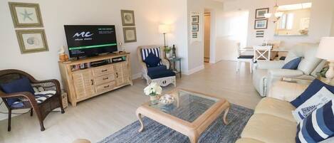 St. Augustine Ocean View Rentals Living Room