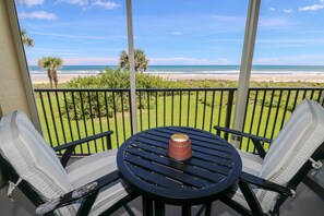 St. Augustine Ocean Front Rentals Balcony View