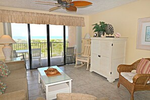 St Augustine Ocean Front Rentals Livingroom