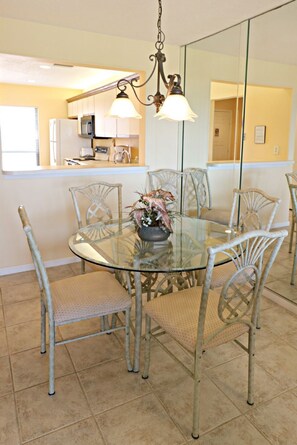 St Augustine Ocean Front Rentals Dining Room