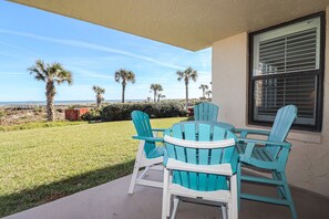 St. Augustine Beach Rentals Back Patio