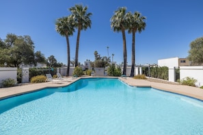 Pool right outside front door- Gated