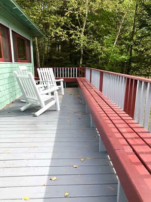 Ample room on the deck
