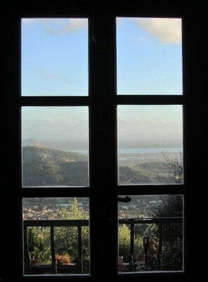Sicht vom Balkon aus