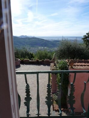 Sicht vom Balkon aus