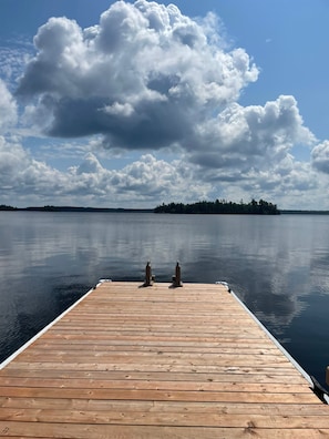 Off the dock