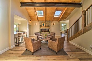 Living Room | Main Level | Free WiFi | Central Heating
