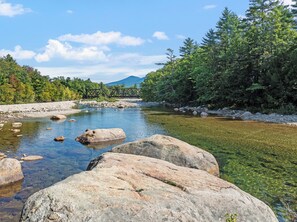 ideal place for wading and jumping off rocks.  