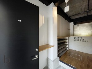 Interior entrance