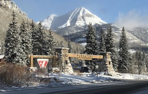 Resort Entrance from HWY550