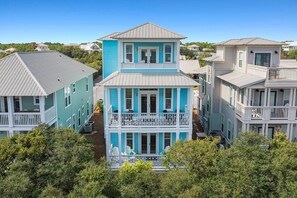 The Sassy Seagull - 30A Vacation Rental House with Community Pool and Beach View in Cottages at Camp Creek - Bliss Beach Rentals