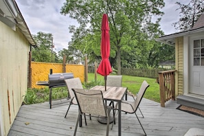 Cottage Exterior | Charcoal Grill
