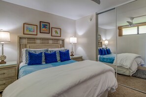 Rest easy in this spaceous 1Bdrm, QUEEN bedroom suite