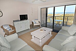 St. Augustine Ocean Front Rentals Living Room