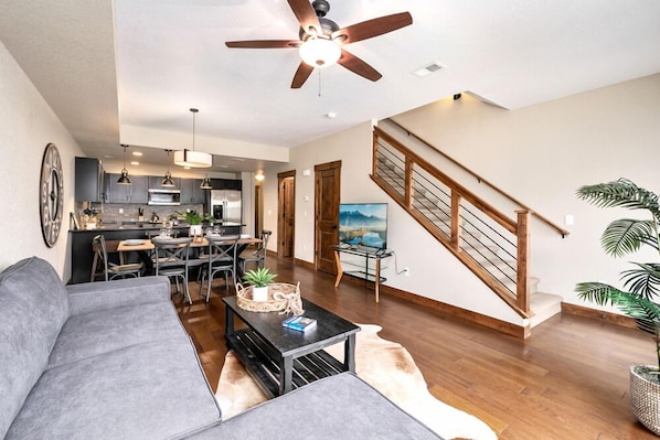 Stairway from Main Level Living Area - Up