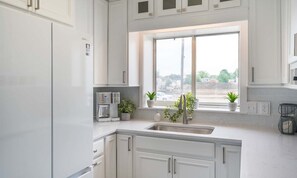 Fully stocked and recently remodeled kitchen