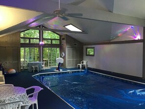 Heated indoor pool