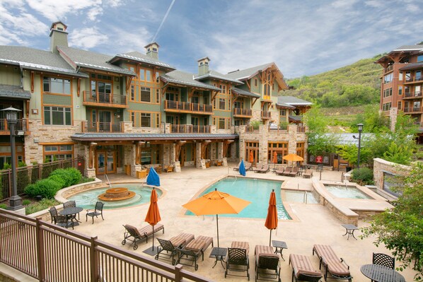 Year round heated pool, enjoy summer as well as winter