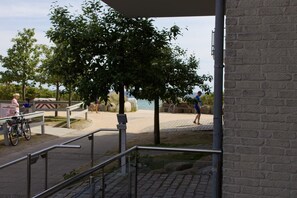 Terrasse der Inselblume 49 mit Blick zum Südstrand