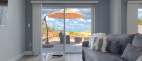 Natural Light from the Oceanfront Patio