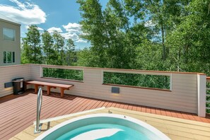 Soak In The Hot Tub And Take In The View