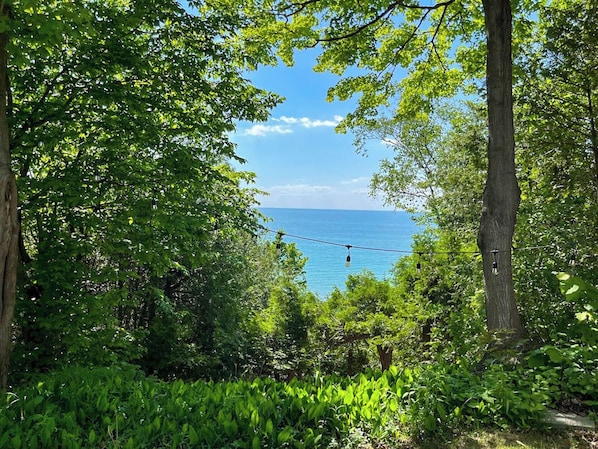 Breathtaking views of Lake Huron right from our cottage