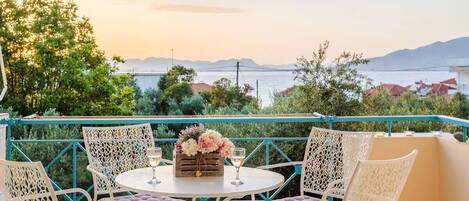 Enjoy romantic moments at the veranda of the property