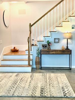 stairway to second floor