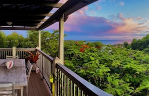 Amazing sunsets and sunrises each days from the penthouse suite.